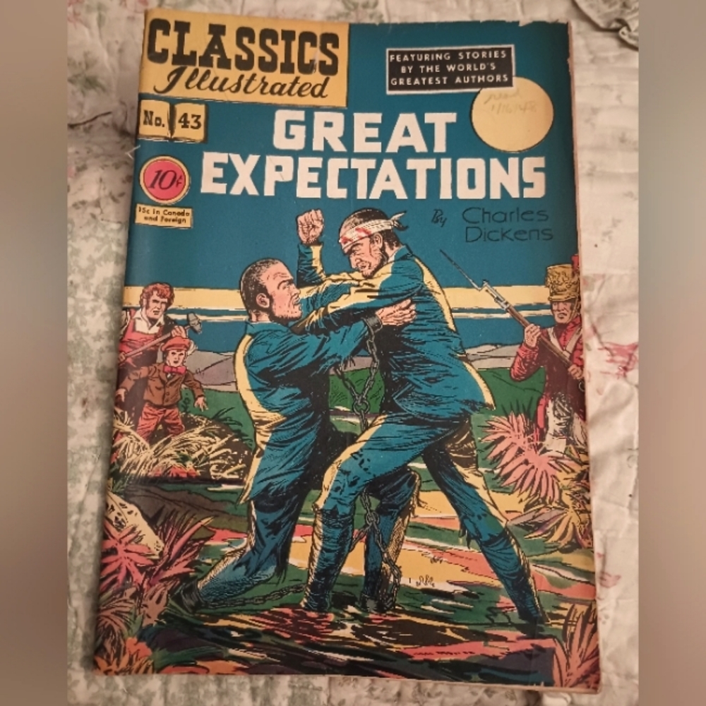 New York Gilberton 1947 First Edition Great Expectations Charles Dickens Comic